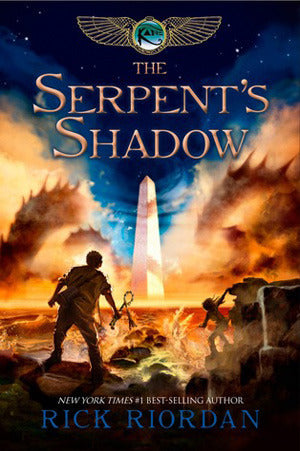 Book cover of The Serpent's Shadow by Rick Riordan