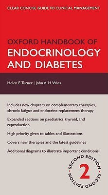 Book cover of Oxford Handbook Of Endocrinology And Diabetes by John Wass, Helen E. Turner (Ed.)