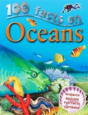 Book cover of 100 Facts On Oceans by Clare Oliver