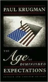 Book cover of The Age of Diminished Expectations U. S. Economic Policy in the 1990s by Paul Krugman