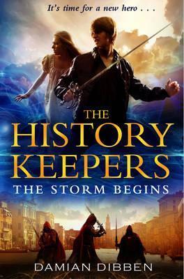 Book cover of The Storm Begins by Damian Dibben