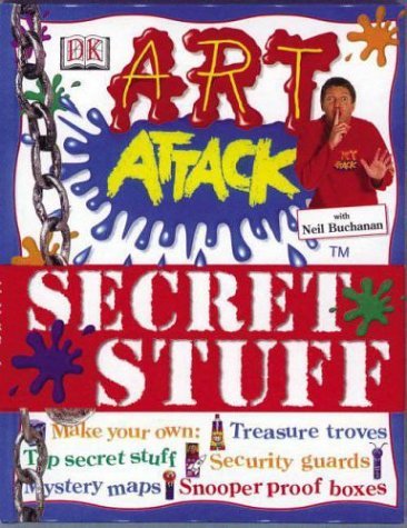 Book cover of Funfax Art Attack Secret Stuff by Neil Buchanan