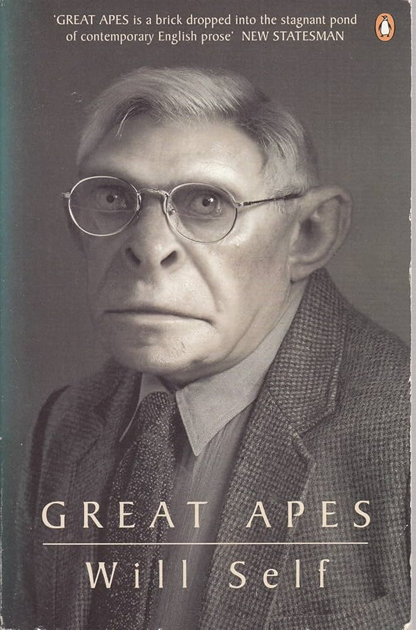 Book cover of Great Apes by Will Self