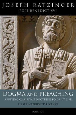Book cover of Dogma And Preaching by Pope Benedict XVI