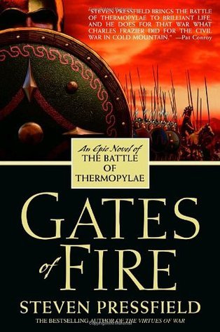 Book cover of Gates Of Fire by Steven Pressfield