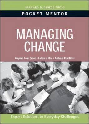 Book cover of Managing Change by Harvard Business Review (Compiler)