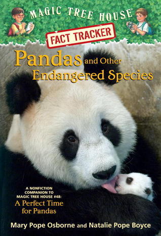 Book cover of Pandas And Other Endangered Species by Mary Pope Osborne, Natalie Pope Boyce, Salvatore Murdocca (Illustrations)