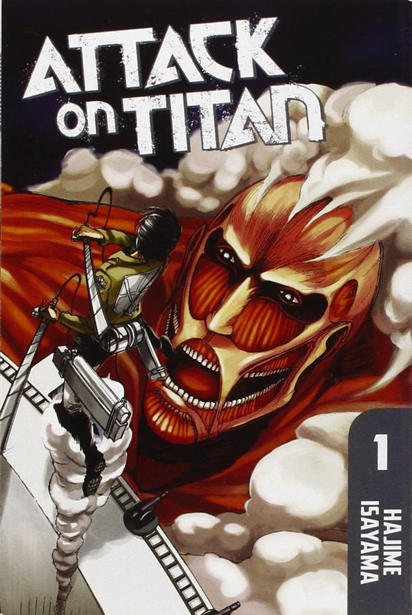 Book cover of Attack On Titan, Vol. 1 by Hajime Isayama, Sheldon Drzka (Trans.)
