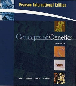 Book cover of Concepts Of Genetics by Pearson International Edition