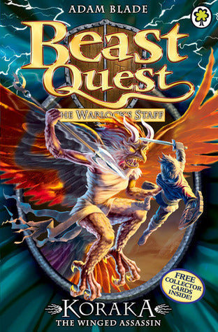 Book cover of Koraka The Winged Assassin by Adam Blade