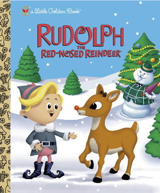 Book cover of Rudolph The Red-Nosed Reindeer by Rick Bunsen (Adapter), Arkadia (Illlustrator)