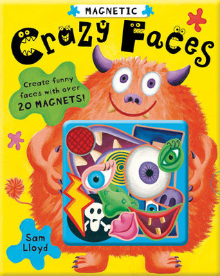 Book cover of Magnetic Crazy Faces by Sam Lloyd