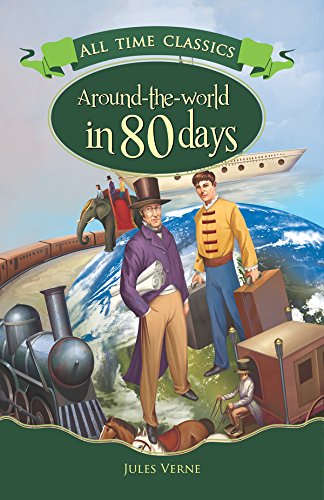 Book cover of Around The World In 80 Days by unknown author