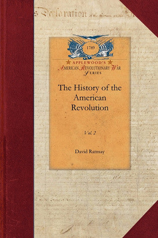 Book cover of History Of The American Revolution Vol 2 by David Ramsay