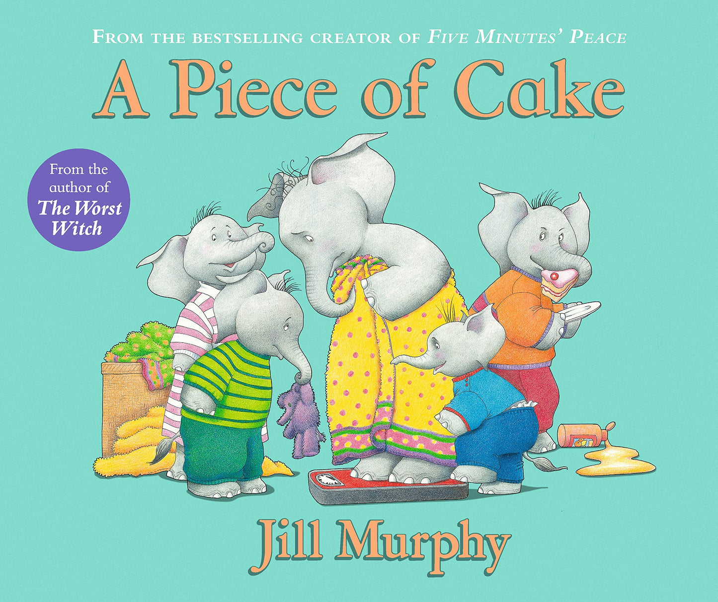 Book cover of A Piece Of Cake by Jill Murphy