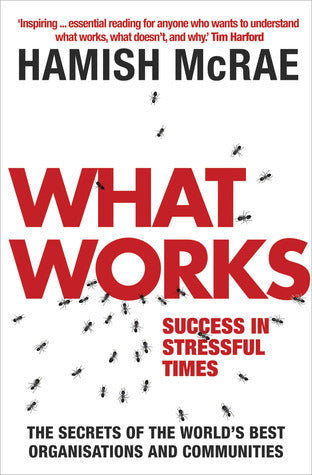 Book cover of What Works: Success In Stressful Times by Hamish McRae