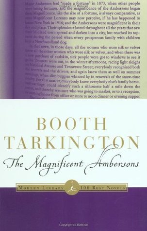Book cover of The Magnificent Ambersons by Booth Tarkington