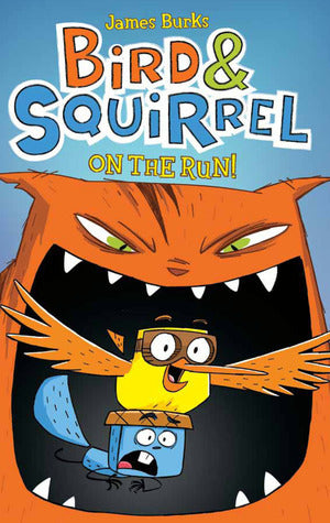 Book cover of Bird & Squirrel On The Run by James Burks