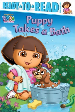 Book cover of Puppy Takes a Bath by Christine Ricci, Tom Mangano (Illus.)
