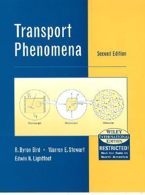 Book cover of Transport Phenomena by R. Byron Bird