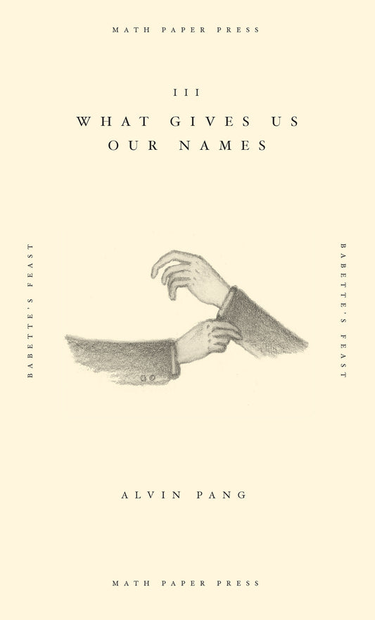 Book cover of What Gives Us Our Names by Alvin Pang