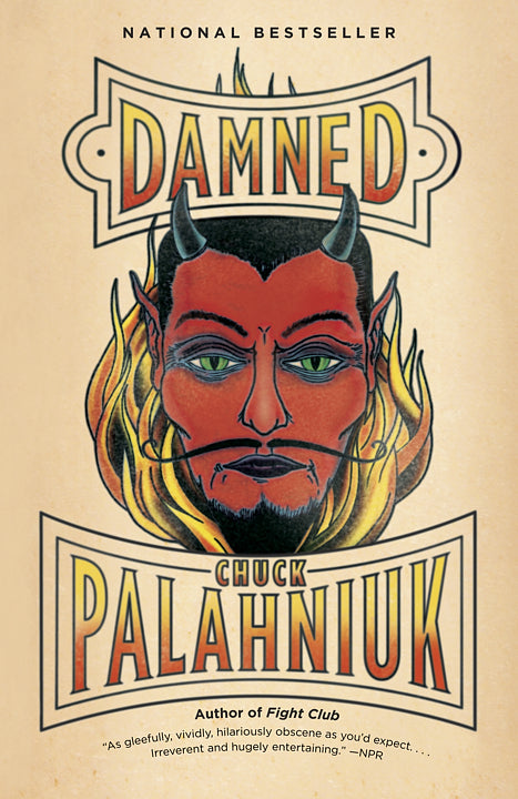 Book cover of Damned by Chuck Palahniuk