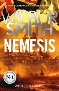 Book cover of Nemesis by Wilbur Smith, Tom Harper