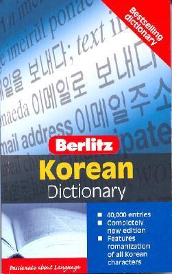 Book cover of Berlitz Korean Dictionary by Berlitz Publishing Company (Creator)