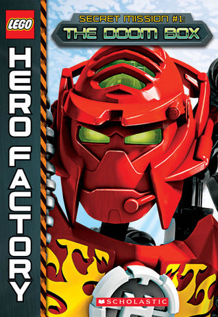 Book cover of LEGO Hero Factory: Secret Mission #1: The Doom Box by Greg Farshtey