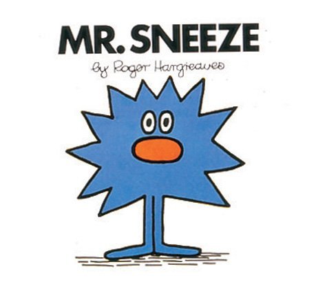Book cover of Mr. Sneeze by Roger Hargreaves