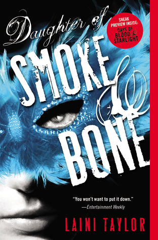 Book cover of Daughter Of Smoke & Bone by Laini Taylor