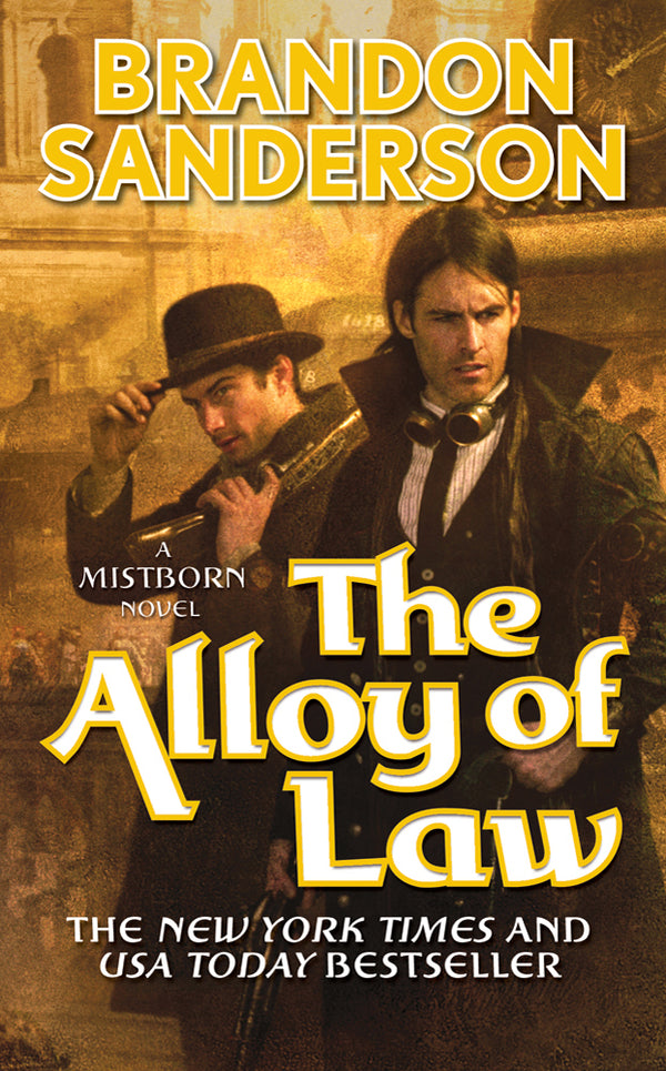 Book cover of The Alloy Of Law by Brandon Sanderson