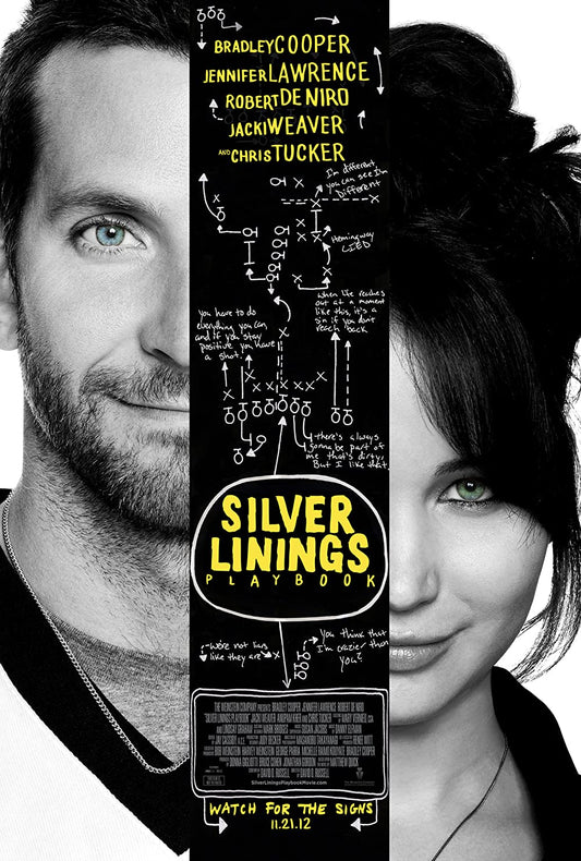 Book cover of The Silver Linings Playbook by Matthew Quick
