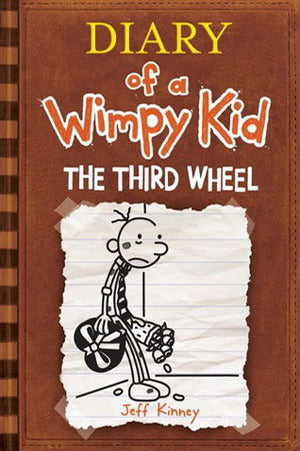 Book cover of The Third Wheel by Jeff Kinney