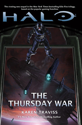 Book cover of The Thursday War by Karen Traviss