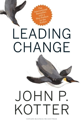Book cover of Leading Change by John P. Kotter