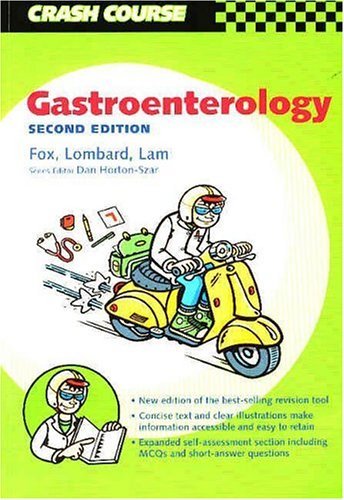 Book cover of Crash Course Gastroenterology by Christopher Fox, Martin Lombard