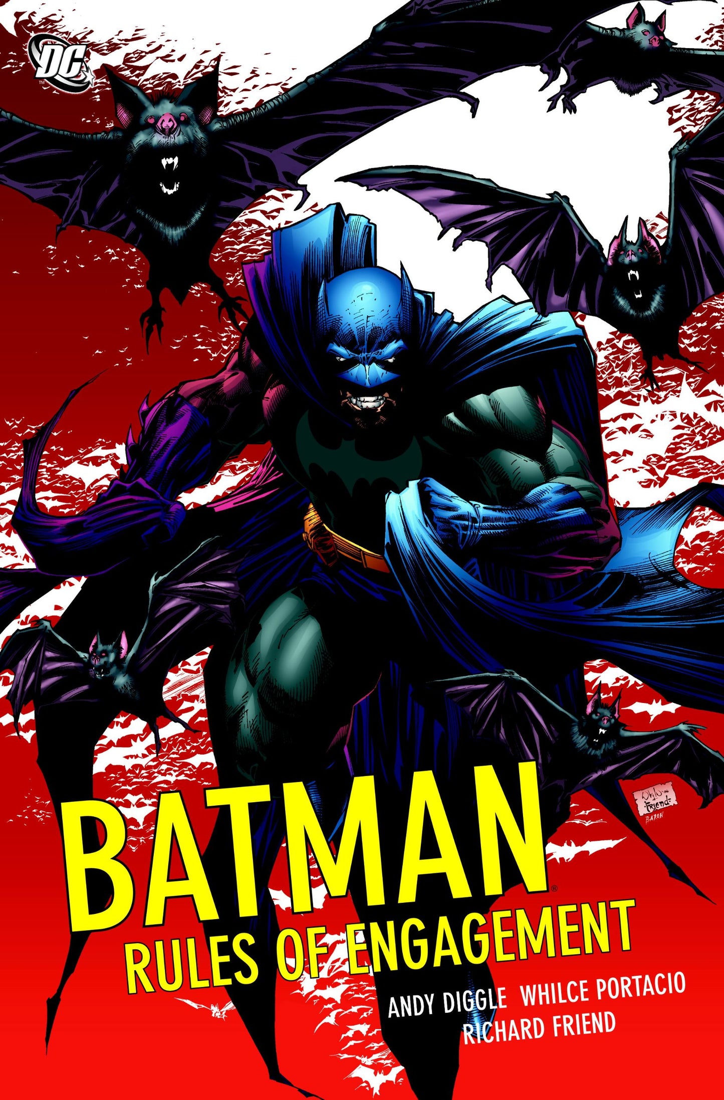 Book cover of Batman: Rules of Engagement by Andy Diggle, Whilce Portacio (Illus.), Richard Friend (Illus.)