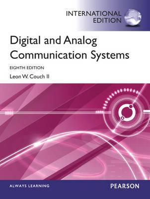 Book cover of Digital & Analog Communication Systems by Leon W. Couch