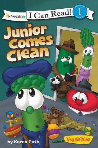 Book cover of Junior Comes Clean by Karen Poth