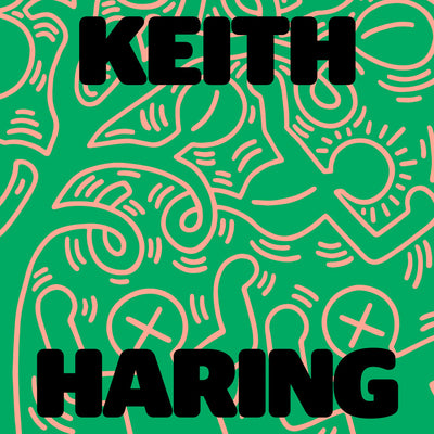 Book cover of Keith Haring: Art Is for Everybody by Keith Haring (Artist), Joanne Heyler (Foreword), Patti Astor (Primary Contributor), Kermit Oswald (Contrib.), Kenny Scharf (Contrib.), Tom Finkelpearl (Contrib.), George Condo (Contrib.), Julia Gruen (Contrib.), Bill T Jones (Contrib.), Ann Magnuson (Contrib.), Gil Vázquez (Contrib.), Sarah Loyer (Ed.)