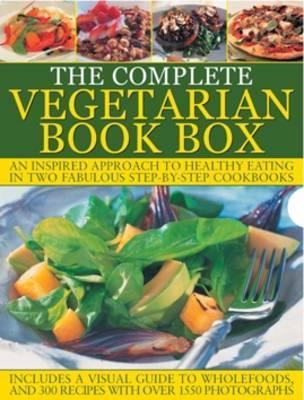 Book cover of The Complete Vegetarian Book Box: An Inspired Approach To Healthy Eating In Two Fabulous Step-By-Step Cookbooks by Nicola Graimes, Linda Fraser