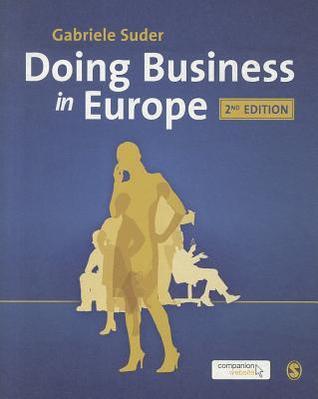 Book cover of Doing Business in Europe by Gabriele Suder