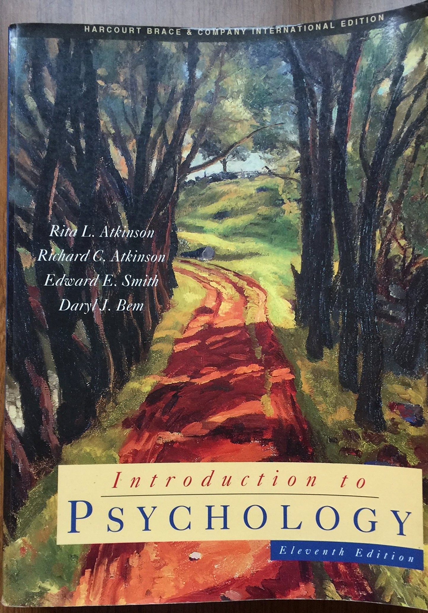 Book cover of Introduction To Psychology by rita-l-atkinson-ernest-r-hilgard, Richard C. Atkinson, Edward E. Smith, Daryl J. Bem