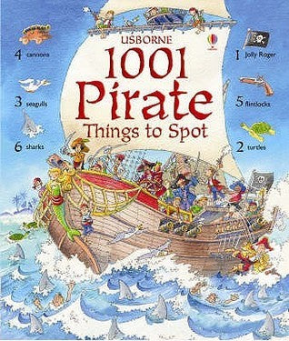 Book cover of 1001 Pirate Things to Spot by Rob Lloyd Jones