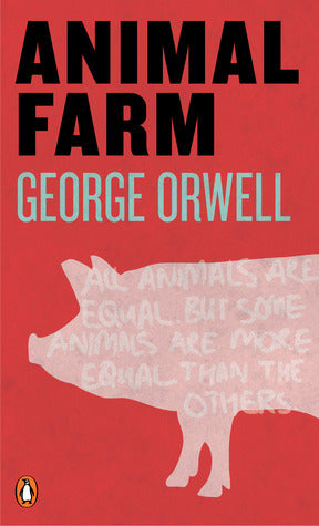 Book cover of Animal Farm by George Orwell