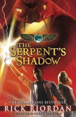 Book cover of The Serpent's Shadow by Rick Riordan