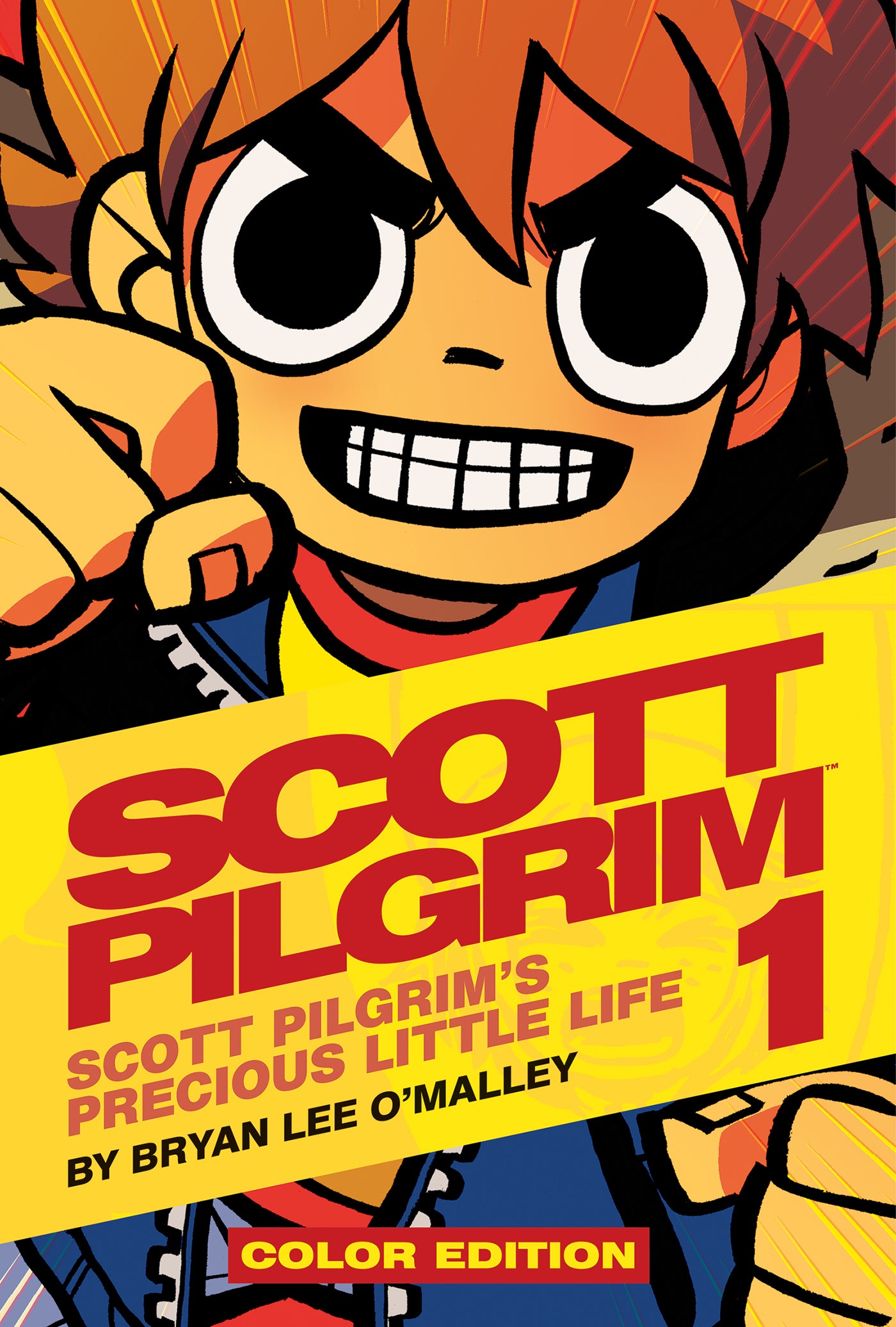 Book cover of Scott Pilgrim, Volume 1: Scott Pilgrim's Precious Little Life by Bryan Lee O'Malley (Writer, Artist), Nathan Fairbairn (Colorist)