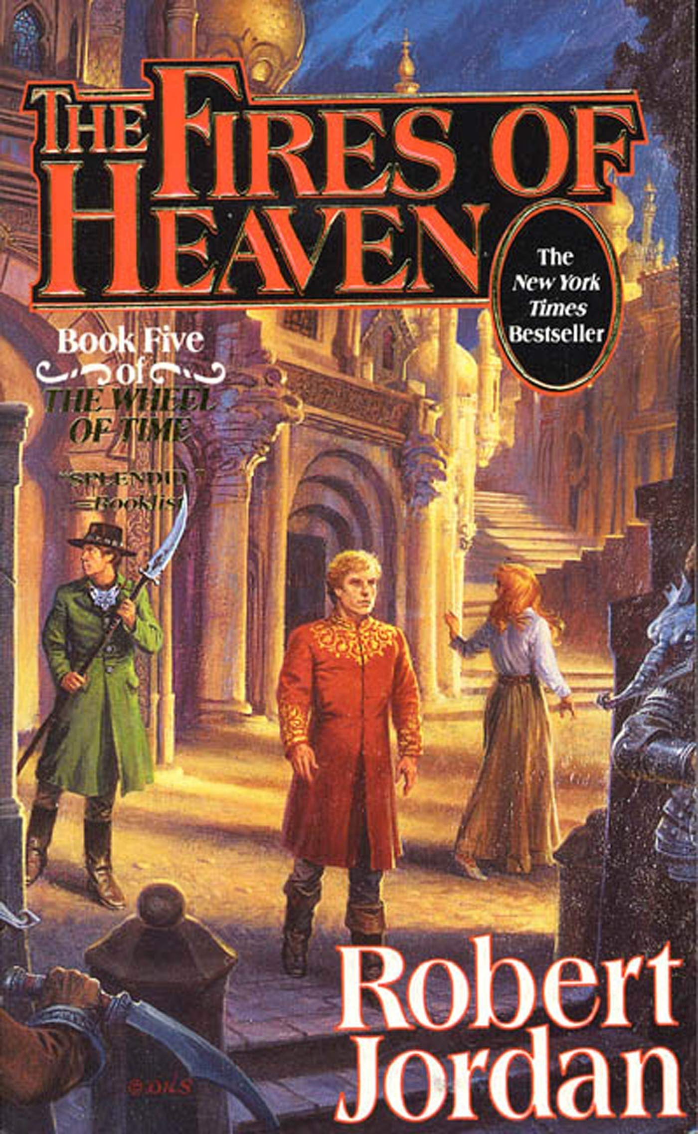 Book cover of The Fires of Heaven by Robert Jordan