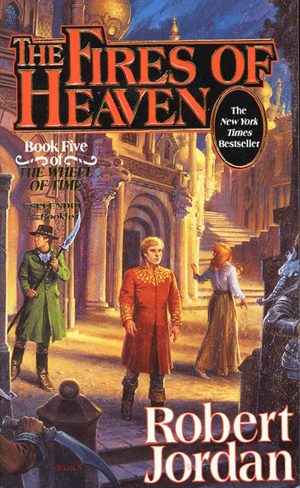 Book cover of The Fires of Heaven by Robert Jordan